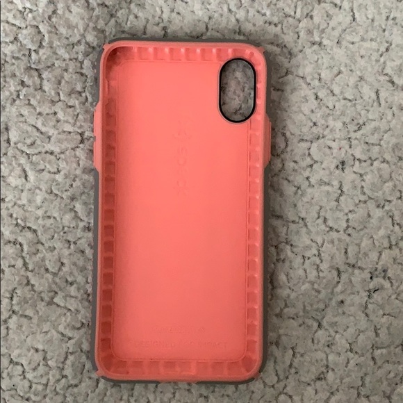 iPhone X&XS pink & grey speck case - Picture 2 of 6